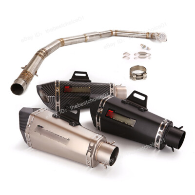 For Honda CBR300R CB300F Unitl 2017 Full Exhaust System Header Link Pipe Muffler