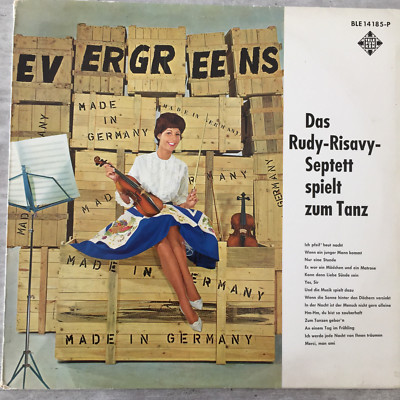 RUIDY-RISAVY-SEPTETT: Evergreens Made in Germany (Telefunken BLE 14 185-P / NM) 