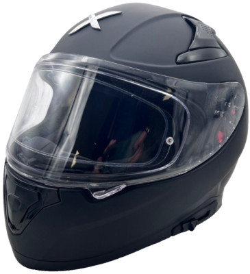 Axor Helmet Apex Full Face Motorcycle/Scooter/Bike Matt Black XXL