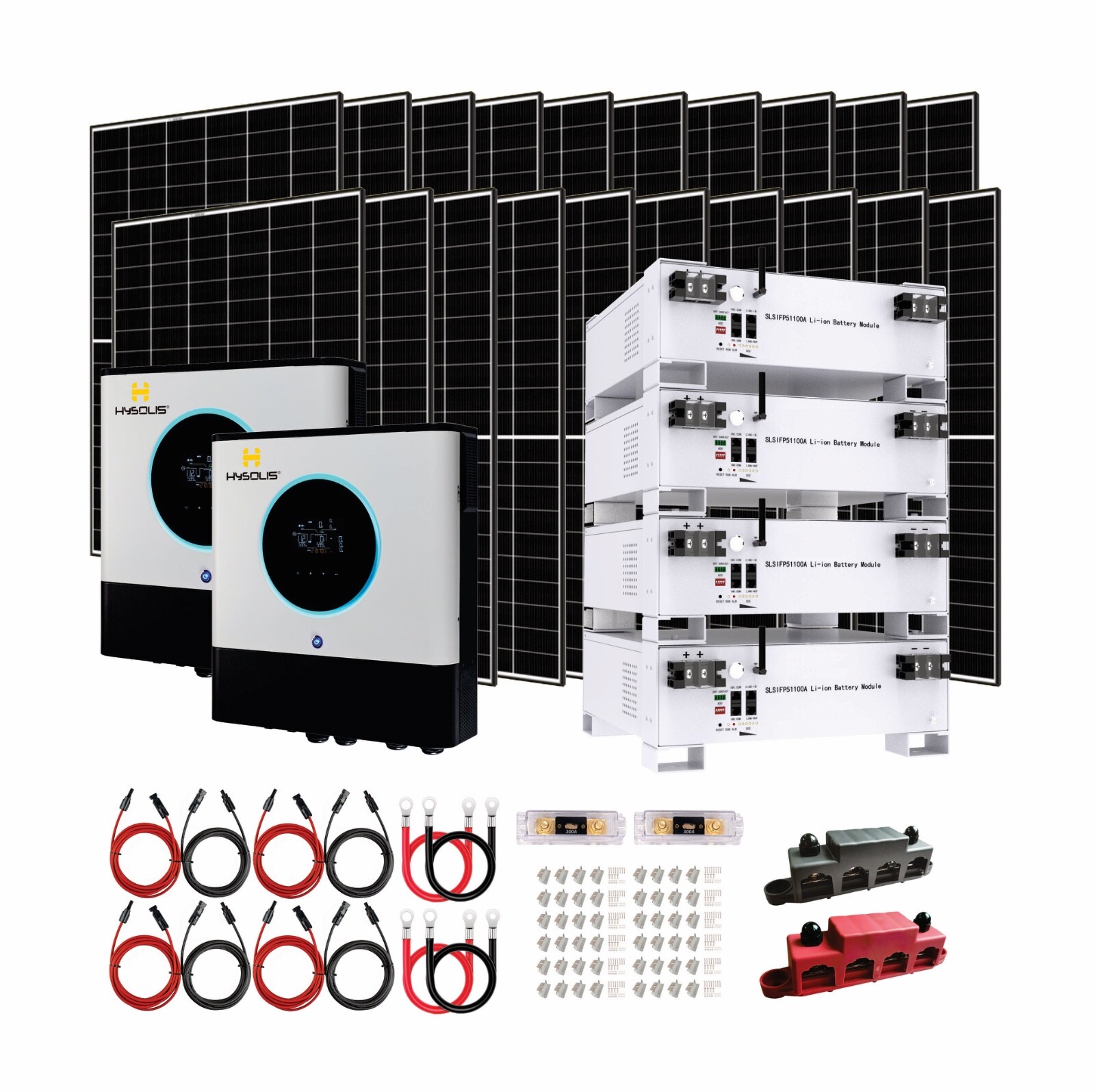 13KW Split Phase Solar Power  System Complete Kit, Inverter+