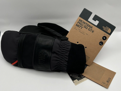 NEW The North Face Montana Pro SG GTX Mittens Men's Size XL BLACK