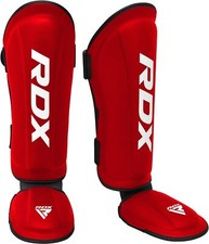 RDX Shin Guards Boxing Shin Pads MMA Shin Instep Leg Protective Pads SATRA Aprv.