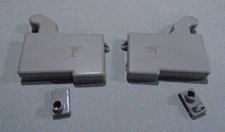 Sears Kenmore Elite Refrigerator Model 795.73055.410 Top door hinge cover set