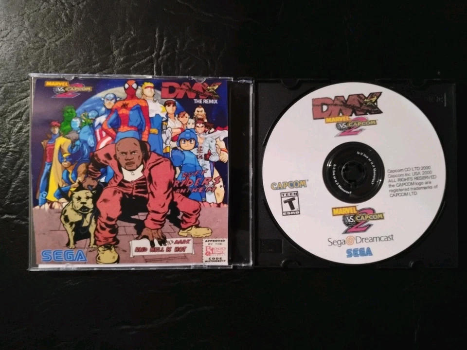DMX Marvel vs Capcom 2 Remix Dreamcast (Read DESCRIPTION) - Image 2 of 2
