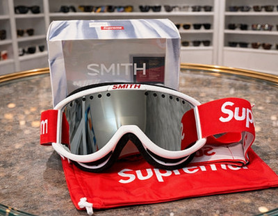 Supreme Smith Ski Snowboard Goggles White FW15 ATV Dirt Bike Off Road New