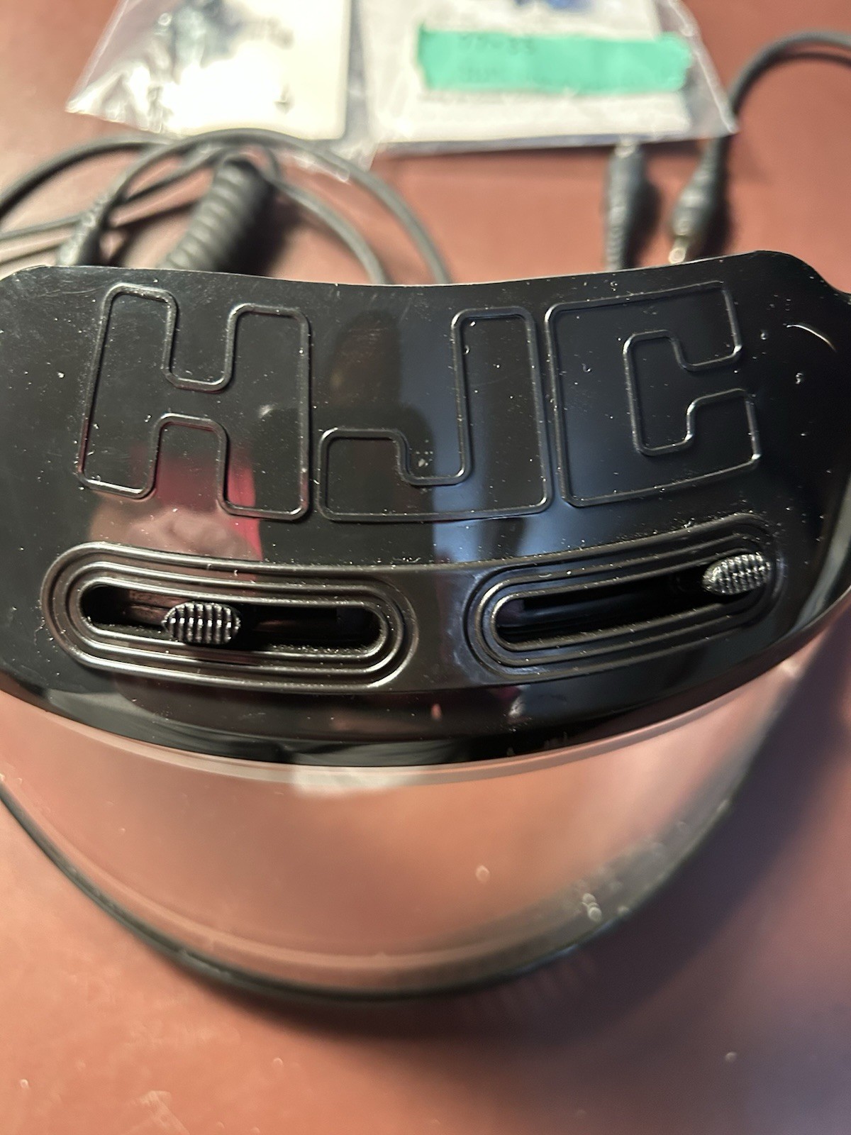 HJC Cirolux Dual Lens OEM Snowmobile Helmet Electric Shield Visor