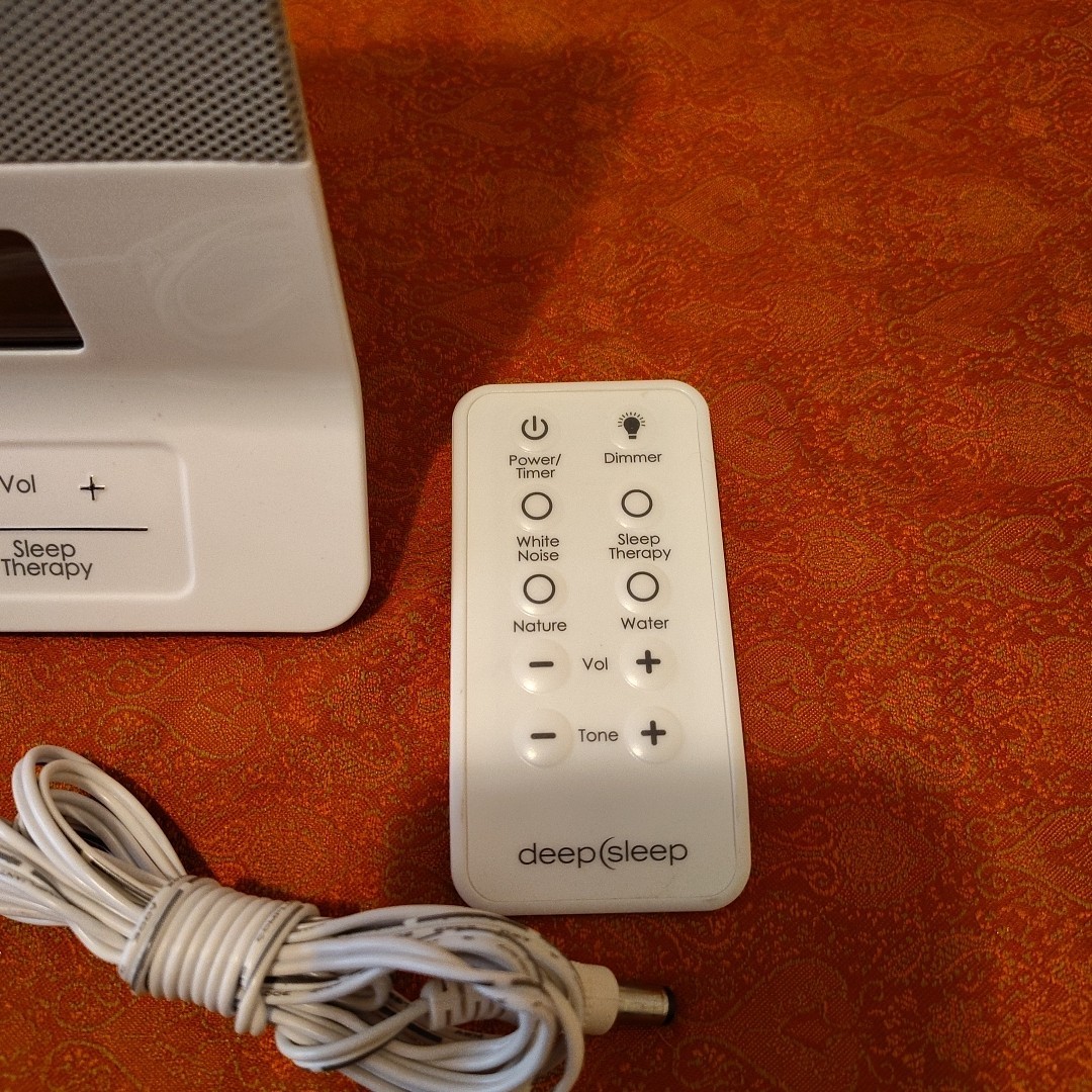 Homedics Deep Sleep White Noise Sound Therapy Machine Nature HDS-2000B EUC