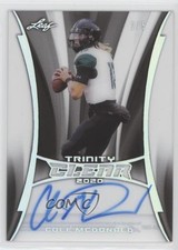 2020 Leaf Trinity Clear Spectrum Silver Holofoil 2/5 Cole McDonald Auto v7j