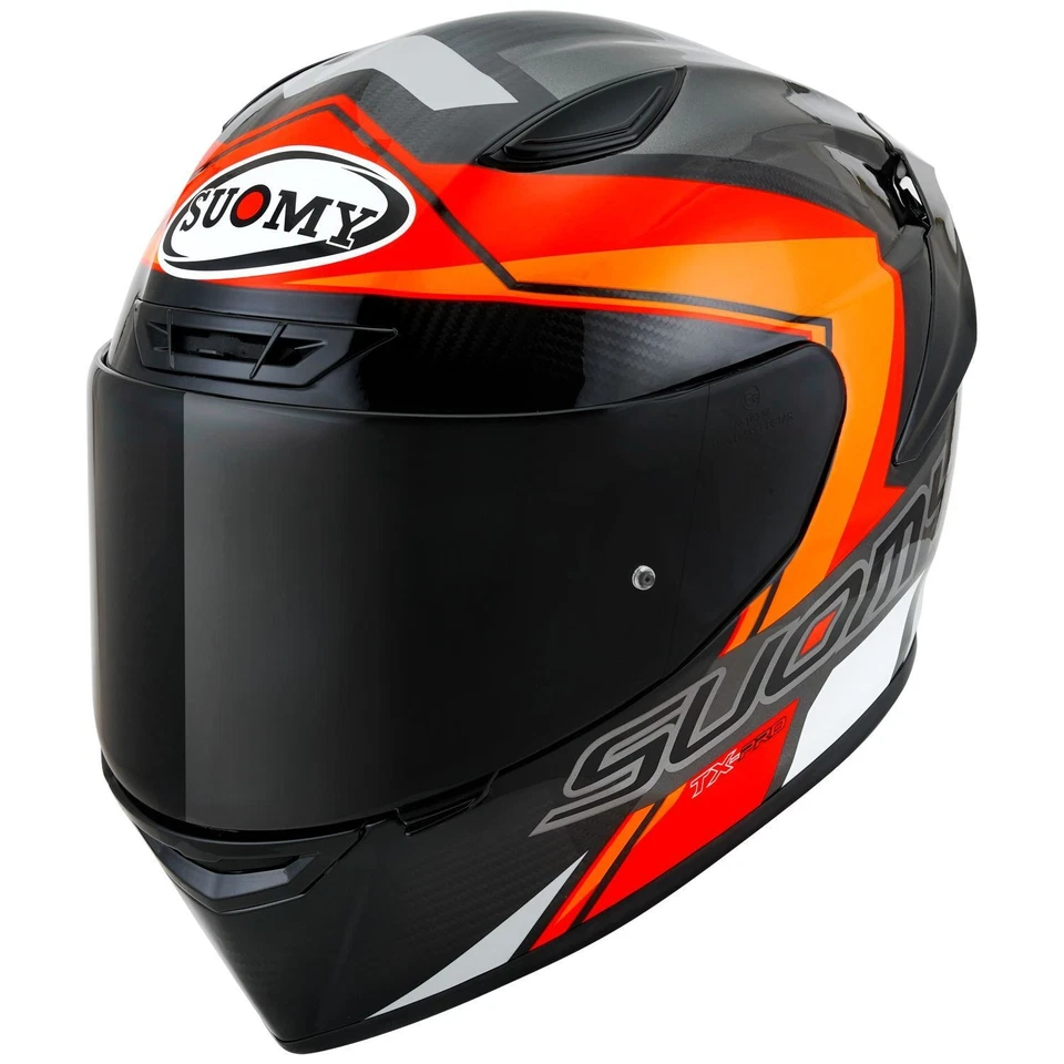 Casco todoterreno Suomy TX-PRO naranja glamuroso carbono pequeño KTX0009-SM Foto 4 de 4