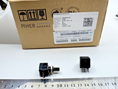 3 Pcs PC16SH-10IP17-223A2020 PIHER Potentiometer 22K 1 Gang Panel  20% Linear