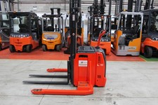 linde l16as electric forklift, stacker reachtruck, straddle 2019