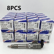 8x Bosch Fuel Injector For 2004.5-2005 Chevrolet Gmc 6.6l Duramax Lly 0986435504