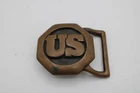 Brass US Belt Buckle