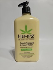 HEMPZ Sweet Pineapple And Honey Melon HERBAL EXTRACTS BODY MOISTURIZER LOTION