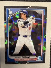 2024 Bowman Chrome Sapphire Shohei Ohtani Refractor Black /10 Dodgers RARE