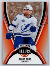 2025-26 Upper Deck Allure #131 Dylan Duke Red Rainbow