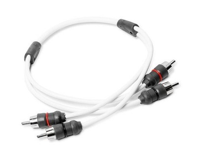 JL Audio 2 Channel Marine Audio Interconnect Cable 1.5' XMC-WHTAIC2-1.5
