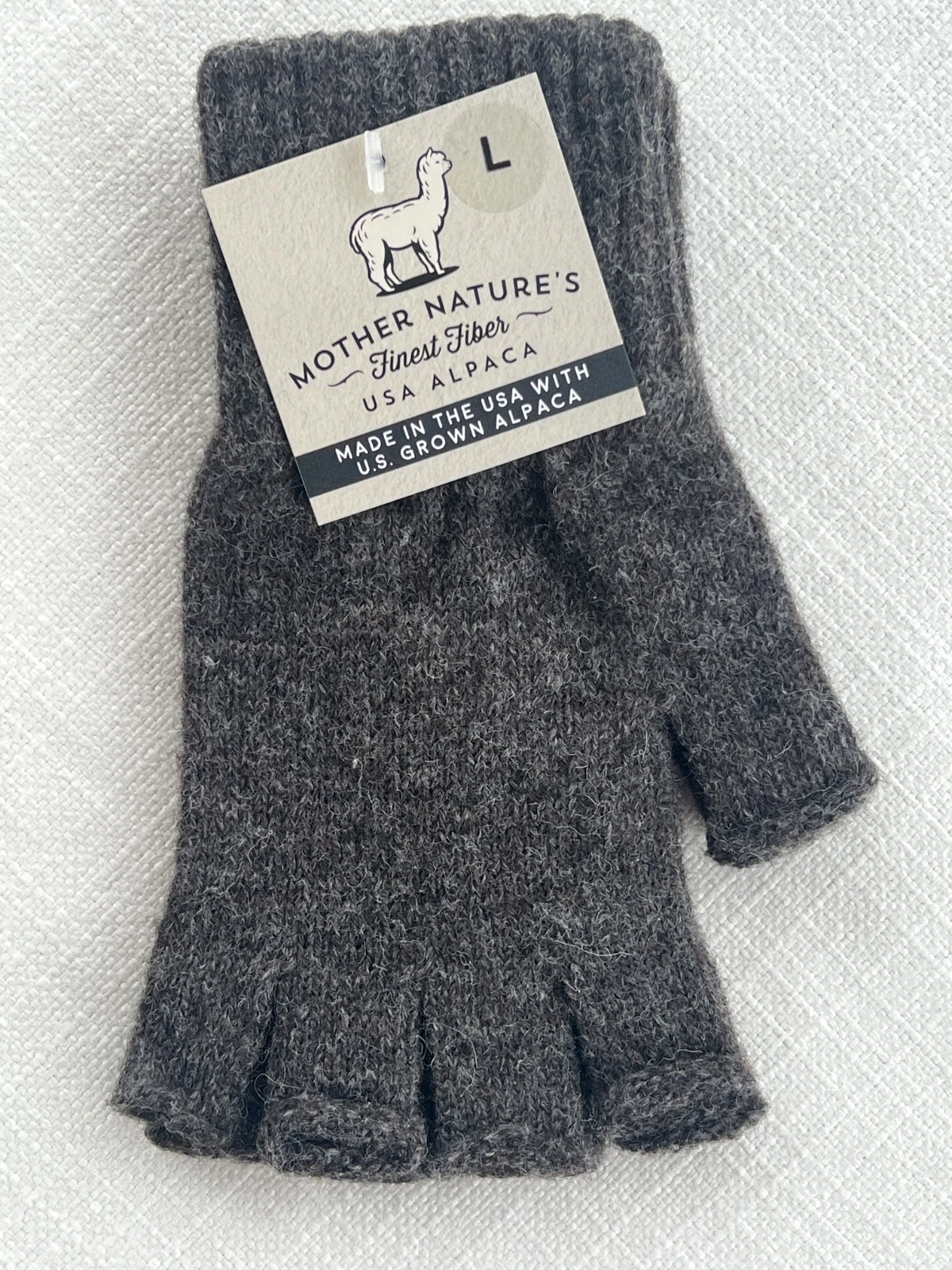 Alpaca Fingerless Gloves
