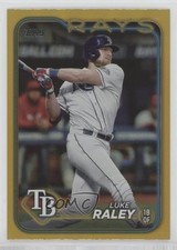 2024 Topps Series 1 Gold Foil Luke Raley #181 11ur