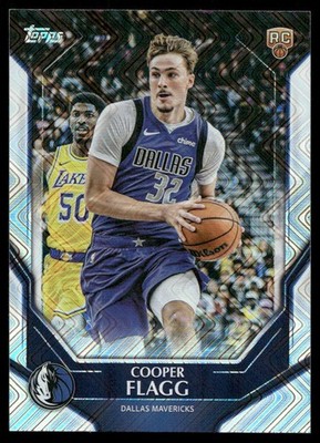 E037 - 2026 Topps - Cooper Flagg #NBA-6 - Wave SP