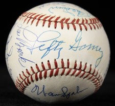 SANDY KOUFAX - AUTOGRAPHED SIGNED BASEBALL WITH CO-SIGNERS