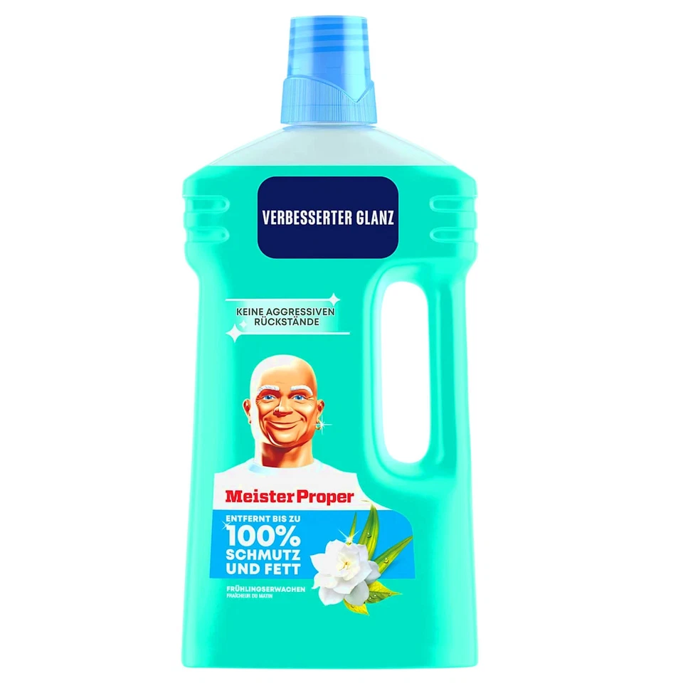 4x 1 Liter Meister Proper Allzweckreiniger Frühlingserwachen Putzmittel 1,0L - Bild 2 von 3