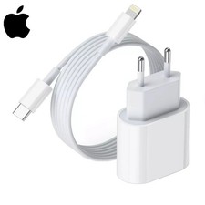 Caricatore iPhone APPLE ORIGINALE con cavo 20W (Bianco)