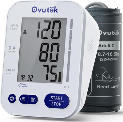 #ad #ad Ovutek Blood Pressure Monitors for Home Use Large BP Cuff with 240 Memories for $19.90