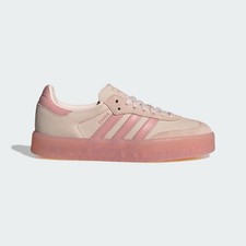 Adidas Sambae Wonder Quartz Womens Pink Sports Sneaker JS3956