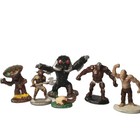 Vintage D&D Metal Miniatures 80s Lot 6 Ral Partha Grenadier TSR Monsters Painted — photo 1