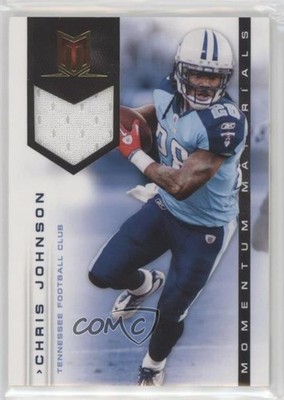 2012 Panini Momentum Materials 13/99 Chris Johnson #49 0p4b
