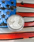 1 oz .999 Fine Silver Round Walking Liberty SMI Sunlight Minting Inc Design BU