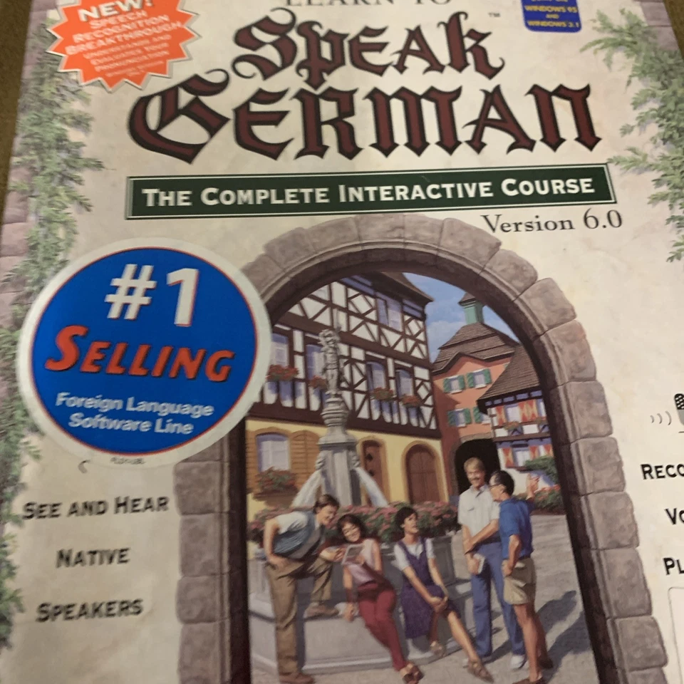 THE LEARNING COMPANY LEARN TO SPEAK German Complete Interactive Course Version 6 - Image 4 of 4