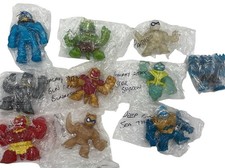 Lot de 10 figurines Heroes of Goo Jit Zu Job Bundle Moose Toys Stretch Squishy