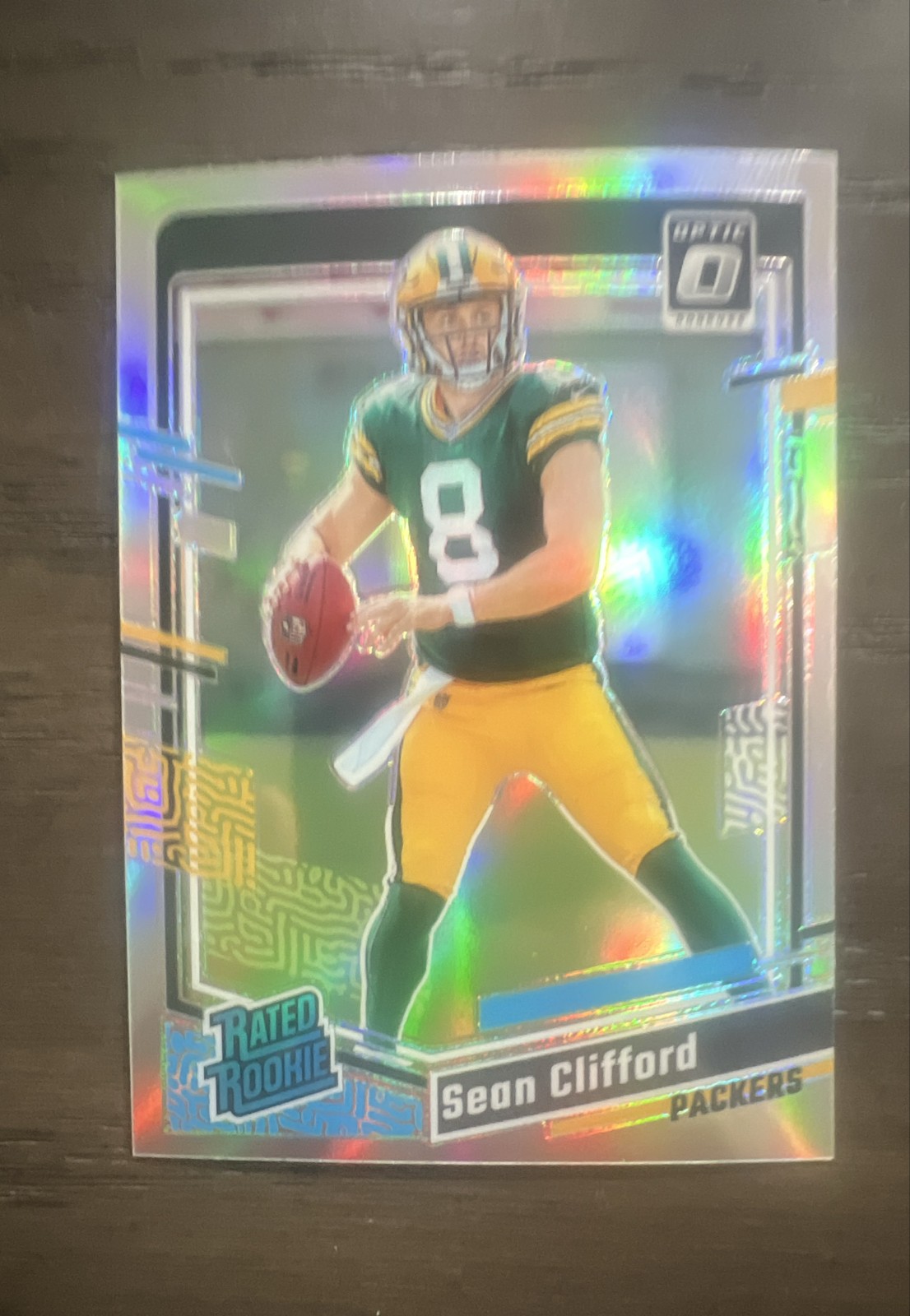 2023 Panini Donruss Optic - Rated Rookie Sean Clifford #242 Holo Prizm (RC)
