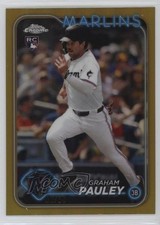 2024 Topps Chrome Update Gold Refractor /50 Graham Pauley #USC97 03j5