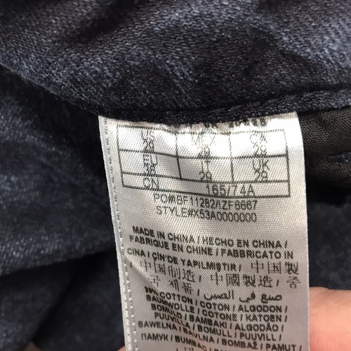 GUESS X53A Jogger Jean Men 29 (32x30) Dark Whisker Wash Elastic Cuff Stretch - Picture 13 of 15