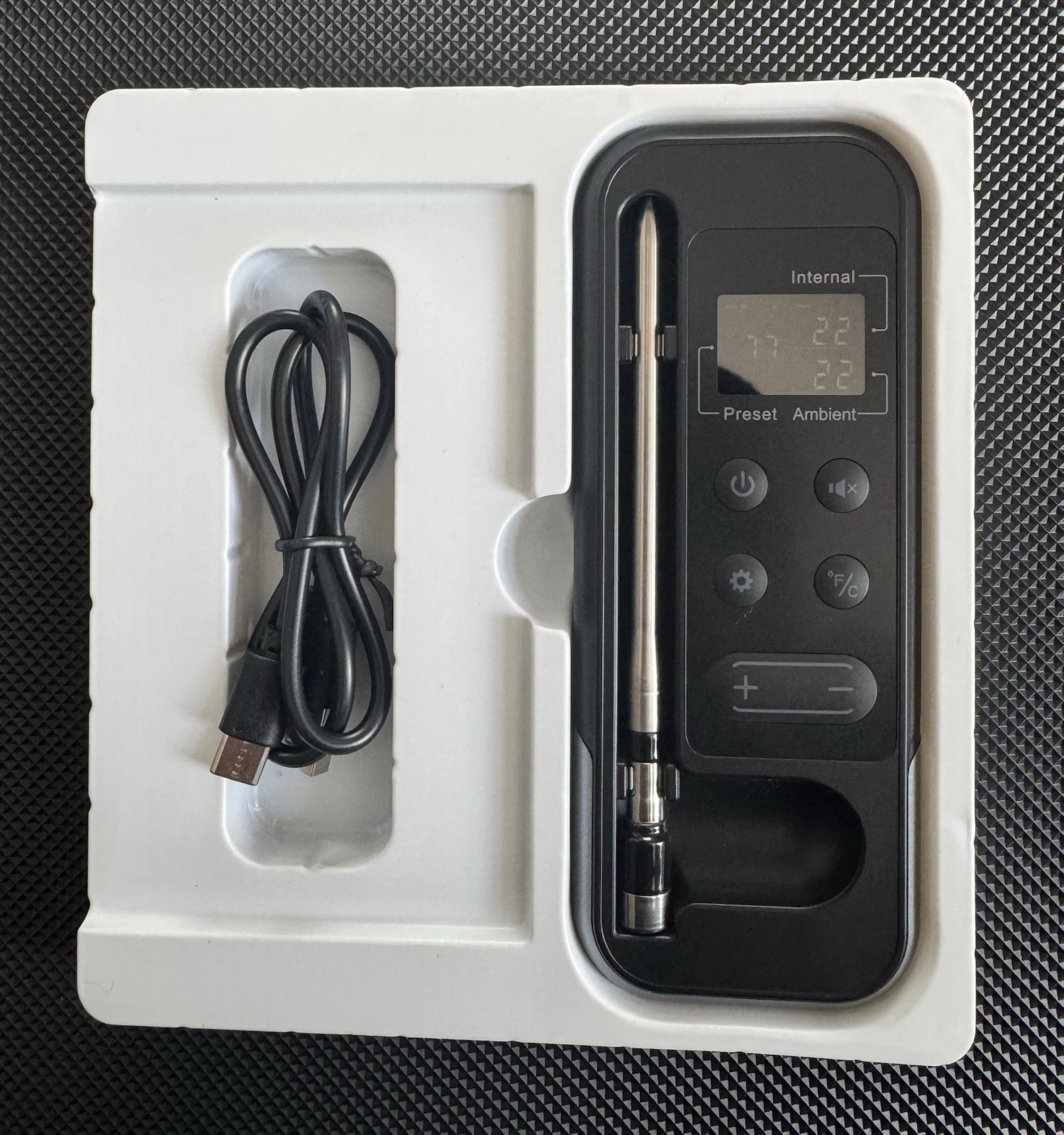 Grillpar BQ-60 Wireless Bluetooth Meat Thermometer
Opens in a new window or tab