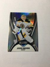 Jeremy Swayman 2025-26 Upper Deck Allure Black Rainbow Parallel #62