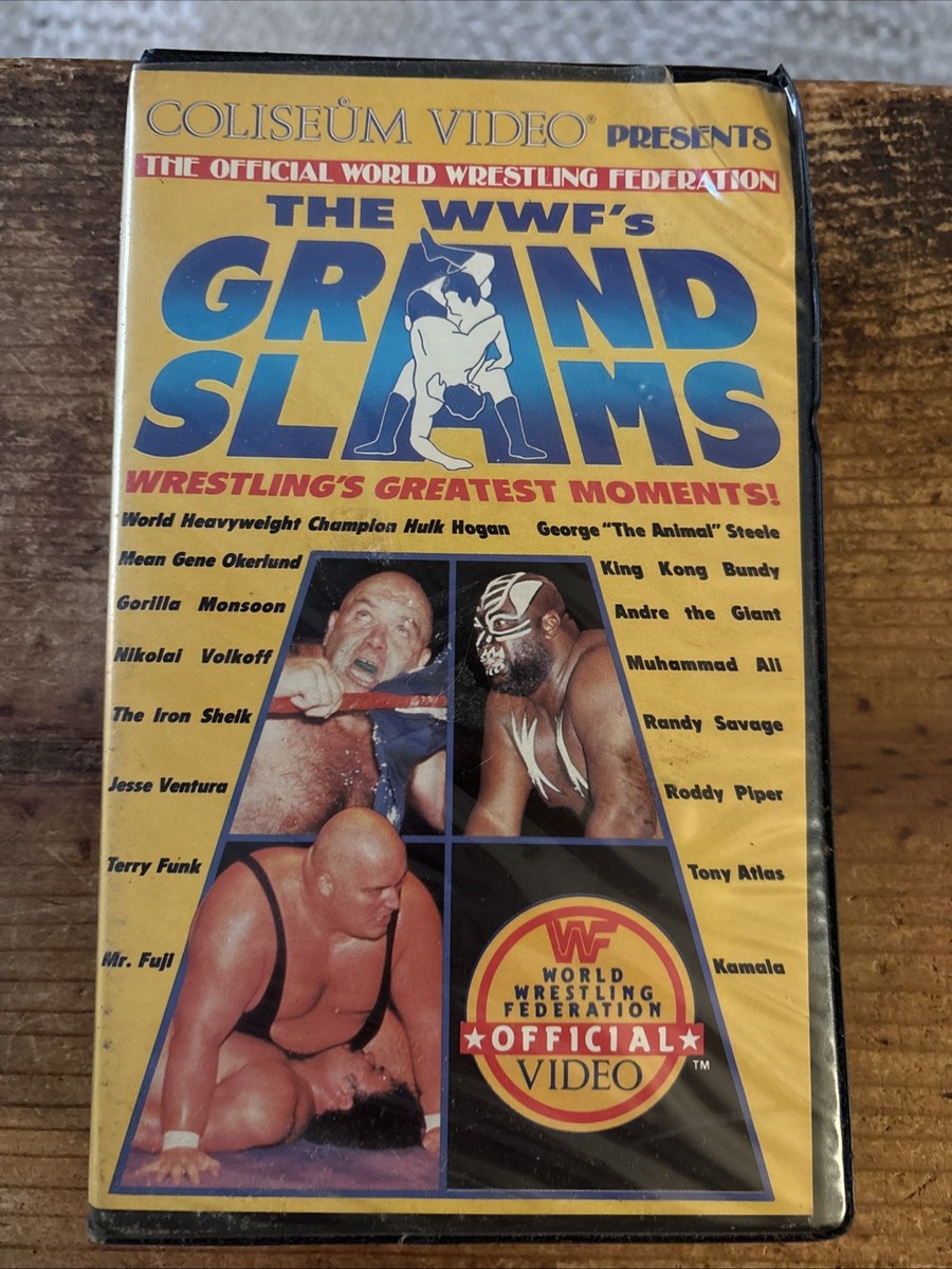 wwf THE WWF'S GRAND SLAMS wrestling COLISEUM VIDEO vhs | eBay