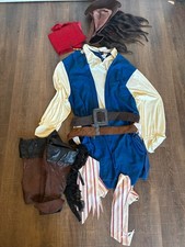 DISNEY Pirates Caribbean Worlds End ADULT JACK SPARROW Costume Size XL