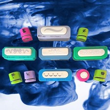 Craft Paper Punches Lot Of 11 Border And Mini Designs