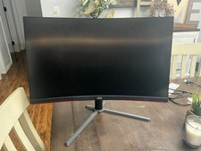 Curved AOC Monitor CQ27G3Z LCD and LED backlight 240 hertz .5 ms response time