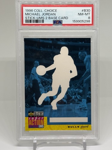 Michael Jordan [Base] #B30 1996 Collector's Choice Stick Ums 1 card