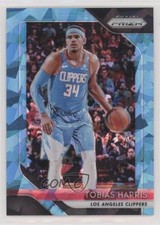2018-19 Panini Prizm Blue Ice Prizm 89/99 Tobias Harris #244 0q5