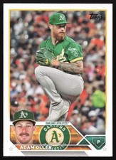 2023 Topps #542 Adam Oller Oakland Athletics