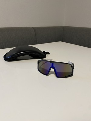 Sport Sonnenbrille Fahrrad / Ski / Running UV Schutz + Hartschalen Brillen Case