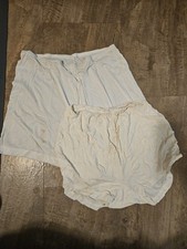 2 Pairs Vintage Soft Stretchy Pajama Shorts