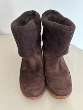 North Face Brown Boots, Primaloft, Women  s Size 8, Excellent Condition