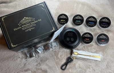 Electric Whiskey Smoker Kit | Cherry Queen Smoke Infuser Set
